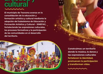 TEORAMA FORTALECE LA EDUCACIÓN ARTISTICA Y CULTURAL